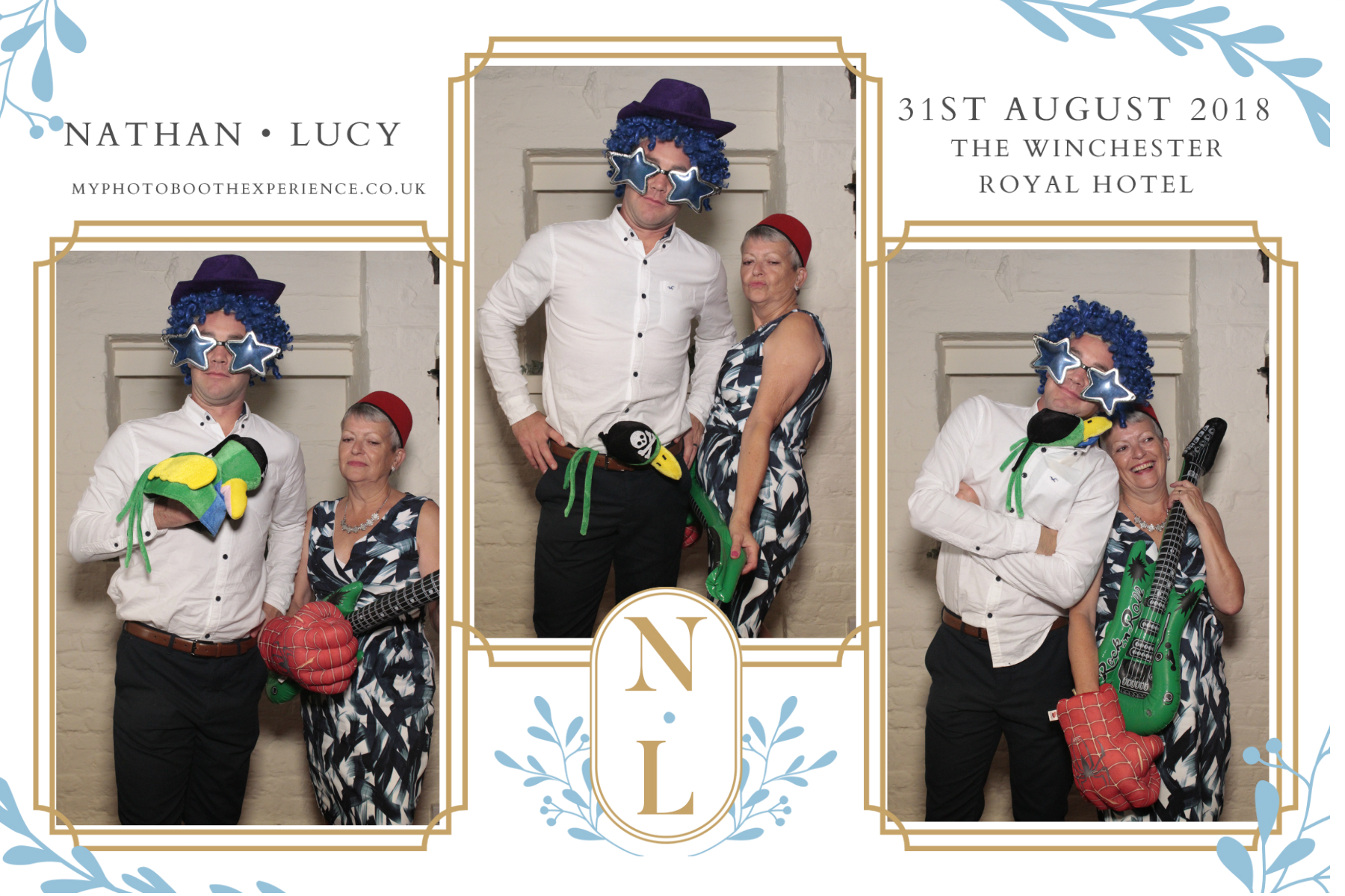 Nathan and Lucy’s wedding  | View more photos from the event at gallery.myphotoboothexperience.co.uk/u/MyPhotoBoothExperienceLtd/Nathan-and-Lucy’s-wedding